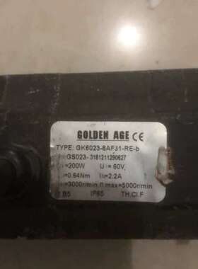 GK6025-8AF31-FE-b华中数控登奇伺服马达、