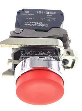 原装正品高头按钮开关 XB5BL45 红色 ZBE-101 停止按钮