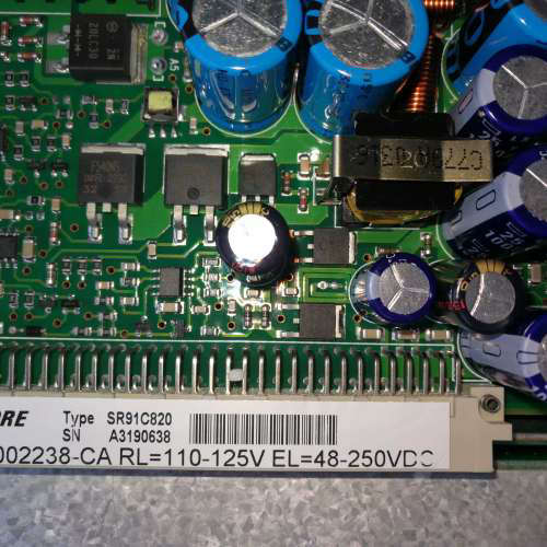 1MRK002238-CA RL=110-125V EL=48-250V 1MRK002238-CA控制板议价