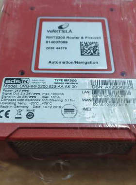 WARTSILA DVG-IRF2200 523-AAAK.00 通讯模块 全新现货议价