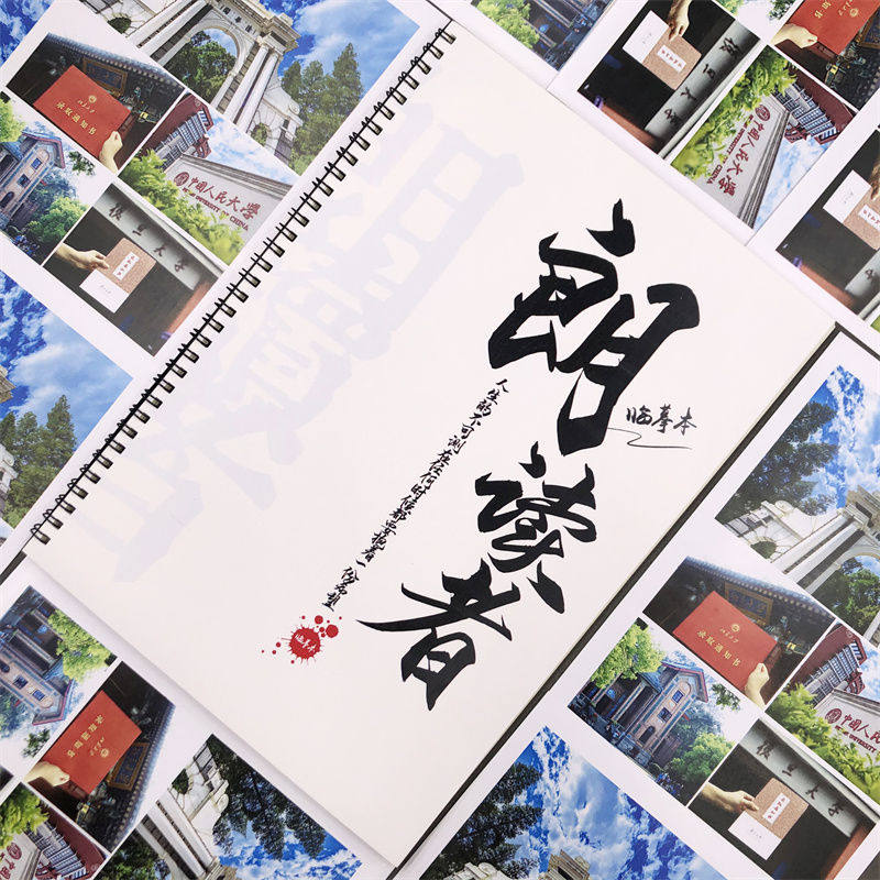 朗读者董卿经典语录字帖行楷书大学生高中生成人情书体钢笔练字本