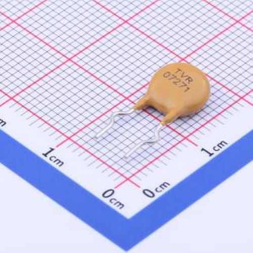 TVR07271KOC3CT1Y 压敏电阻 钳位电压455V 18焦耳 插件压敏电阻