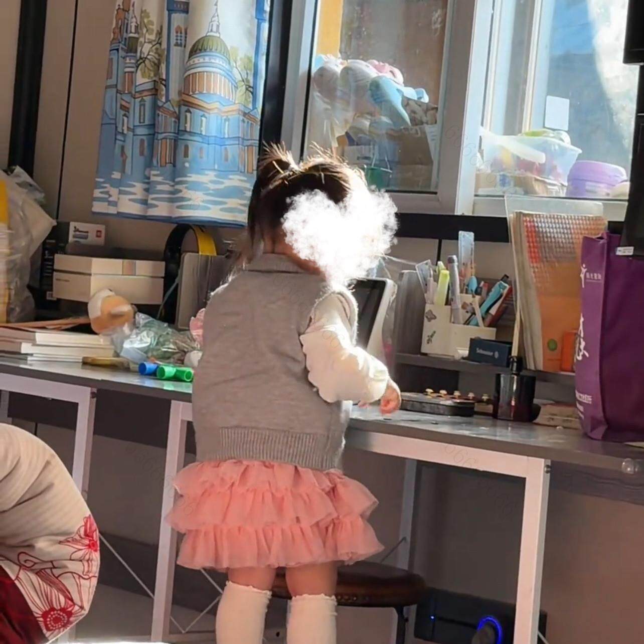少女心粉色女童半身裙蓬网纱裙子女宝宝洋派短裙儿童公主蛋糕裙