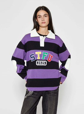 SSSTUFFF 26SS STFU 橄榄球POLO衫 老虎上上山 买手店
