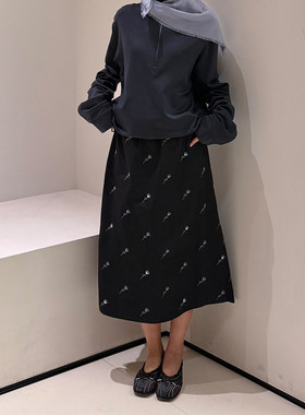 RIER 26SS 缎面半身裙 老虎上上山 买手店