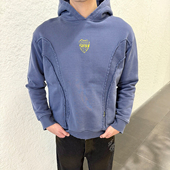 PIET 买手店 老虎上上山 26RS 做旧镂空连帽卫衣