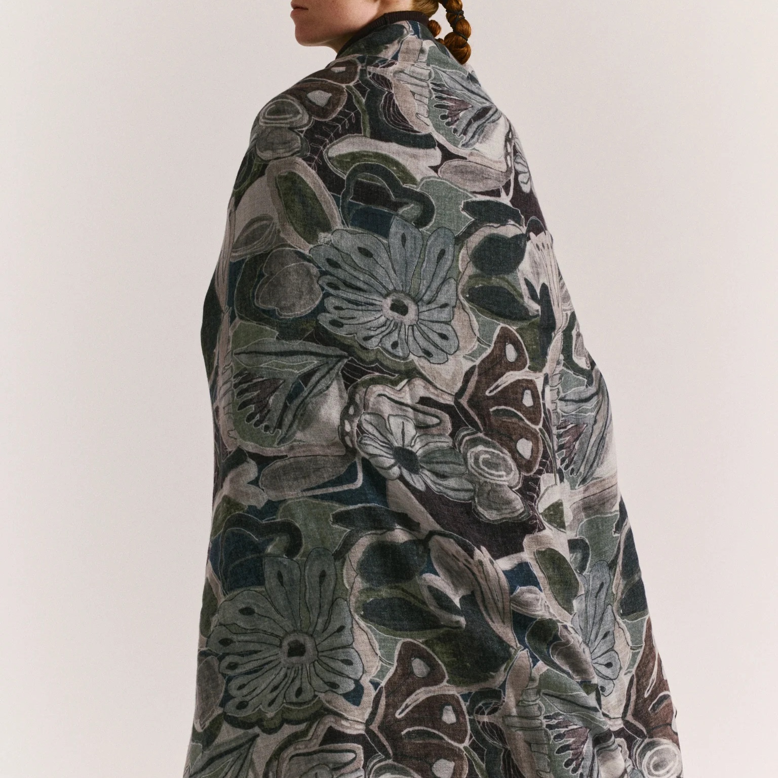 CaseyCasey  25AW 方形围巾 老虎上上山 买手店