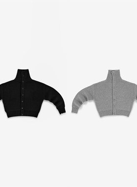 extreme cashmere 26PF n°377 高领针织开衫 老虎上上山