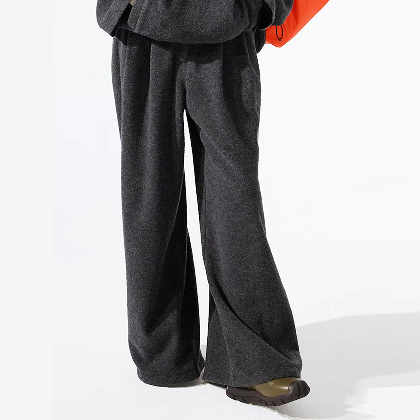 COMMXN COMMXN 25AW 圈圈绒阔腿裤 老虎上上山 买手店