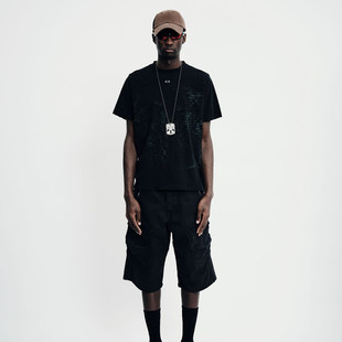 PIET × Oakley联名款 26RS LOGO破洞短袖T恤 老虎上上山 买手店