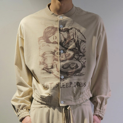 SHINYAKOZUKA 26SS 印花款日常家居风女式上衣 老虎上上山 买手店