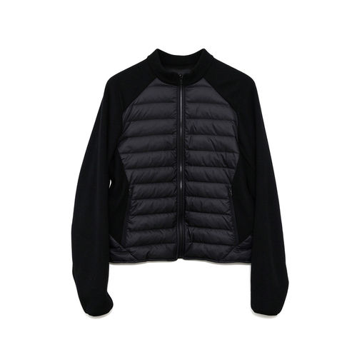 Roaring Wild 26AW 秋冬新款黑色拼接轻型羽绒外套 老虎上上山