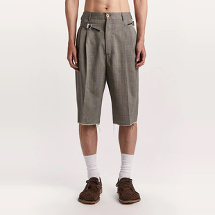 Magliano 25SS 隐藏式腰带休闲毛边短裤 老虎上上山 买手店