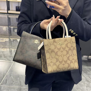 蔻家新款cally17 琴谱包时尚休闲单肩斜跨包女经典复古老花手提包