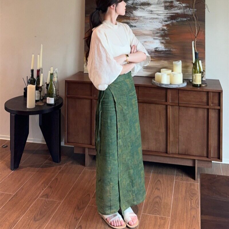 新中式禅意套装女2026春夏新款冷淡系独特别致小众不撞款连衣裙子