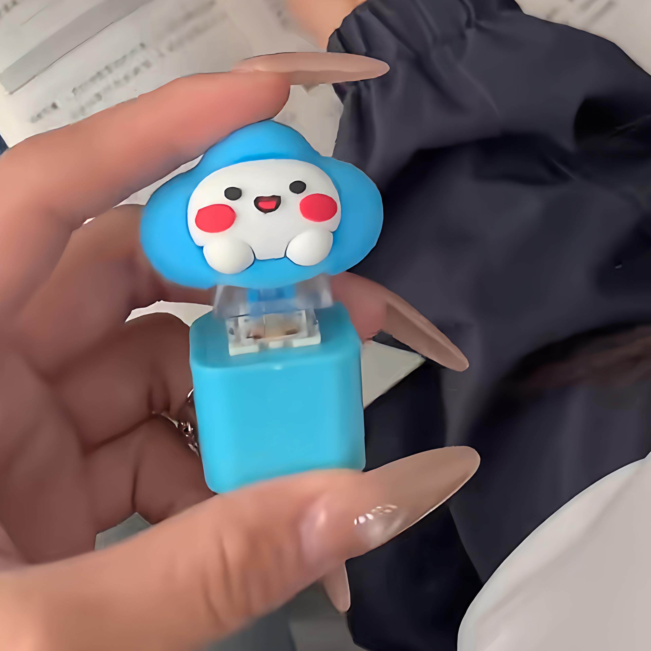 按压式发声器Tim发声件创意抽象图片