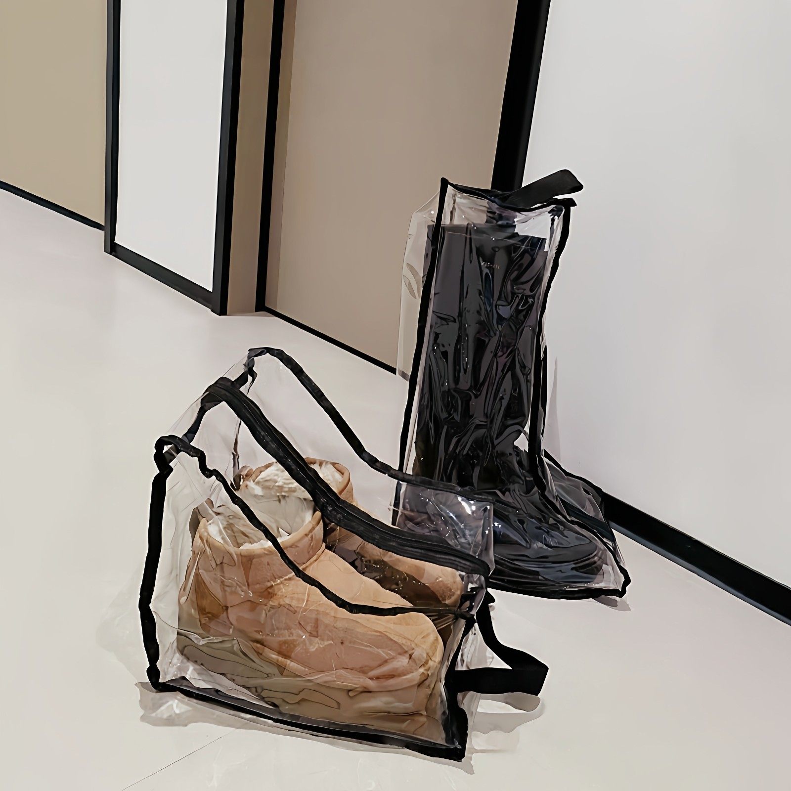 家用换季鞋子透明收纳袋出差旅行防尘整理神器防潮防霉大容量鞋罩,收纳整理,鞋罩/靴罩/鞋袋,淘宝优惠券,粉丝福利购,淘宝优惠卷