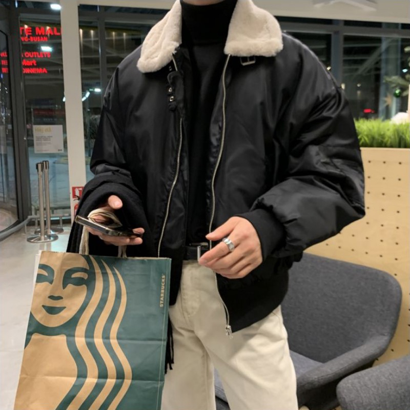 706-2-CMY100-P108大量现货冬季加厚立领羊羔毛男士棉衣外套，男装棉衣，星座706-2
