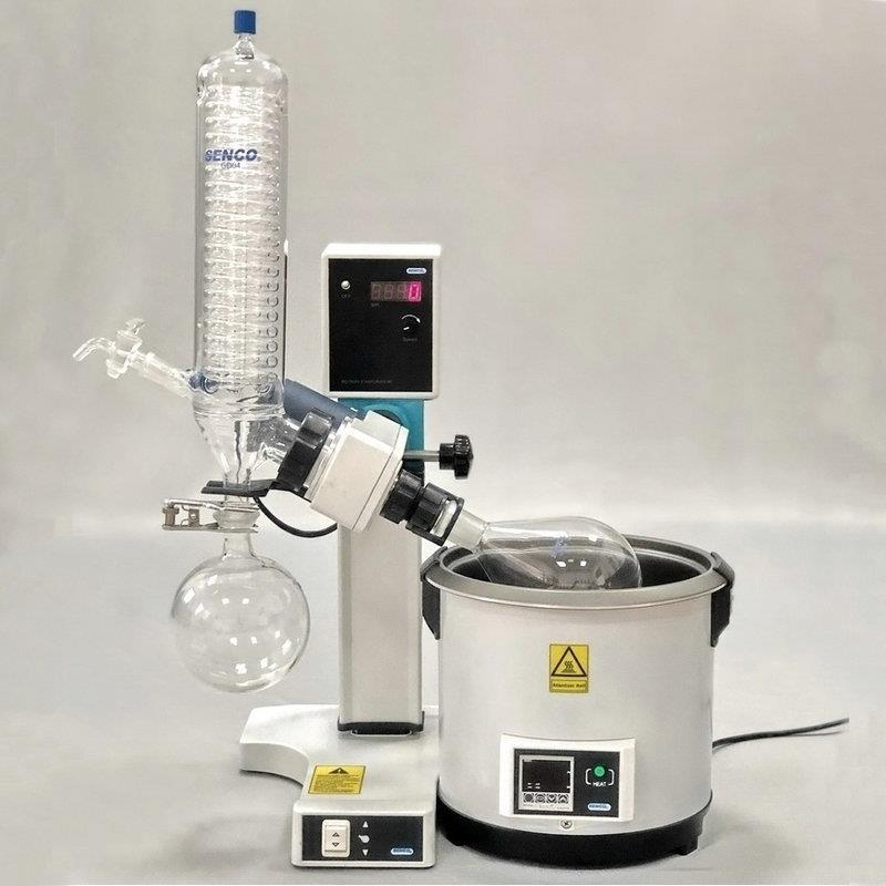 新款电动升降2L蒸发仪实验室旋转蒸发器R220