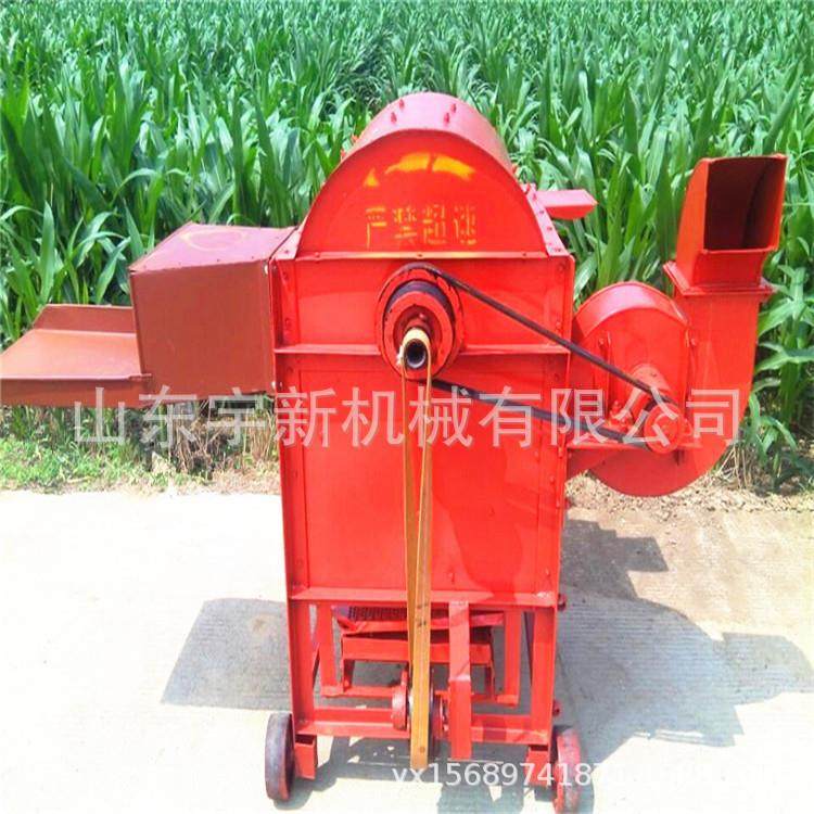125型多功能打谷机苦豆子甘草籽脱粒机蚕豆脱壳机