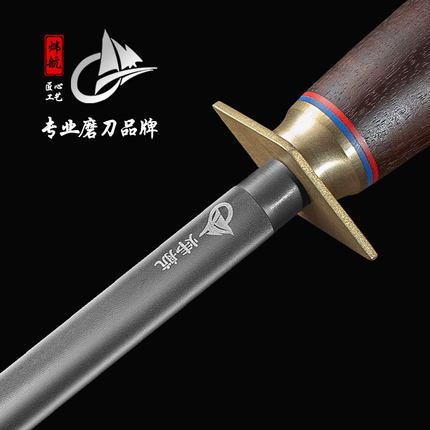 德国进口磨刀棒屠夫专用30000丝超细纹磨刀钢棒商用肉联厂磨刀器