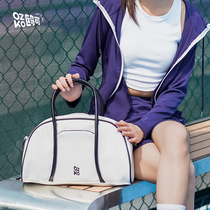 ozko手提斜挎保龄球包波士顿包