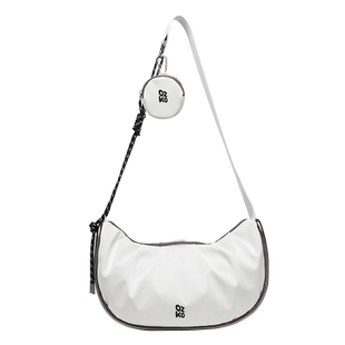 ozko鸥可斜挎包女单肩运动健身包休闲百搭骑行包大容量通勤饺子包