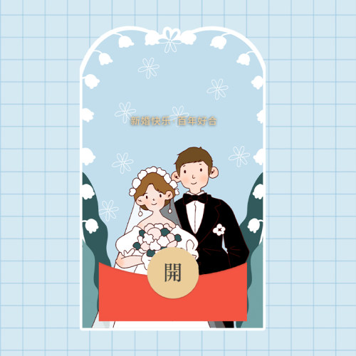 微信红包封面新婚快乐WX序列号结婚祝福份子vx皮肤激活码封包婚礼