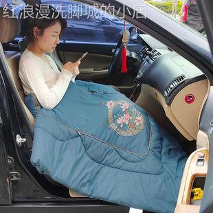 风靠垫全棉二合一汽被车公室发午休可折叠沙WR 抱枕两用中式 Z561