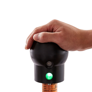 人体静电释放器球头亚导体声光语音报警头配件电池请消除警示标牌