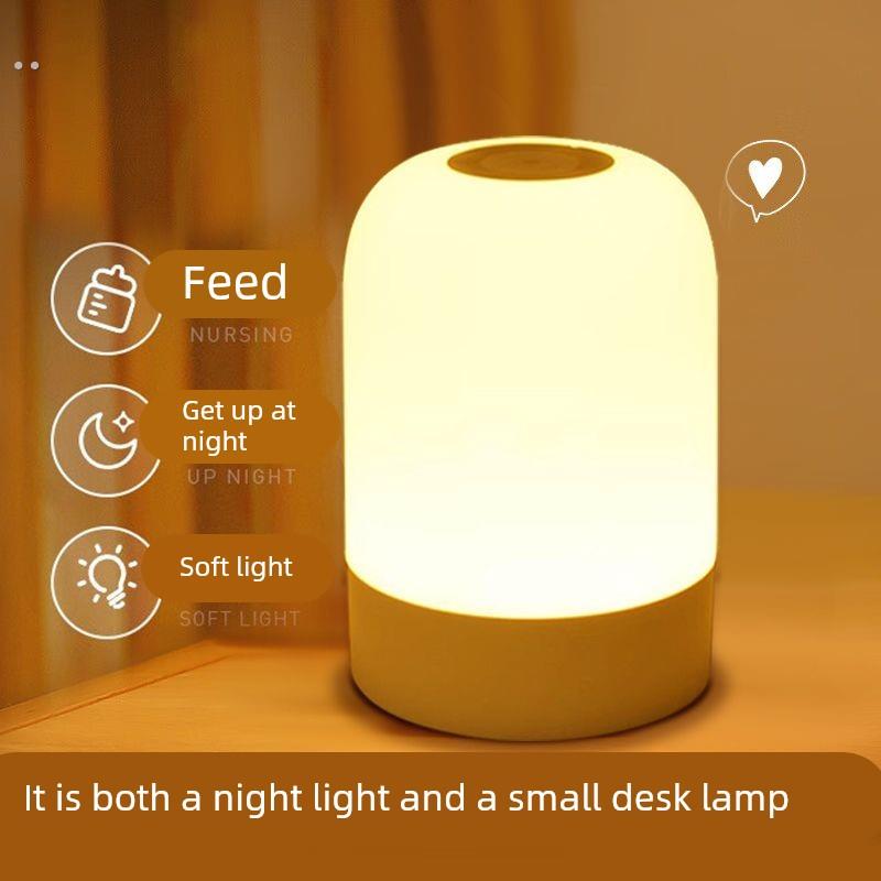 小夜灯卧室床头睡眠月子专用婴儿宝宝喂奶护眼夜间非太阳能吸顶灯