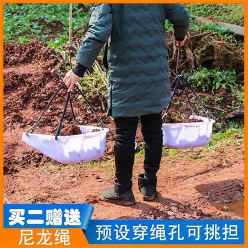 畚斗工地农用灰斗戳撮子牛筋畚箕塑料垃圾铲撮箕老式簸箕粪箕工具