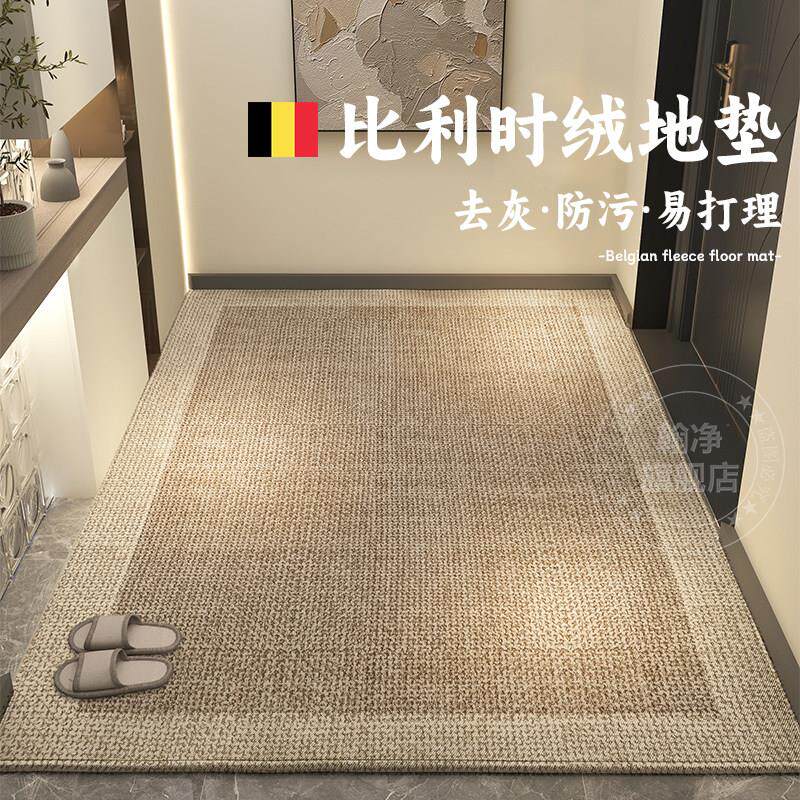 2025新款入户门地垫防滑耐脏蹭脚室内玄关门垫轻奢高级可裁剪地毯
