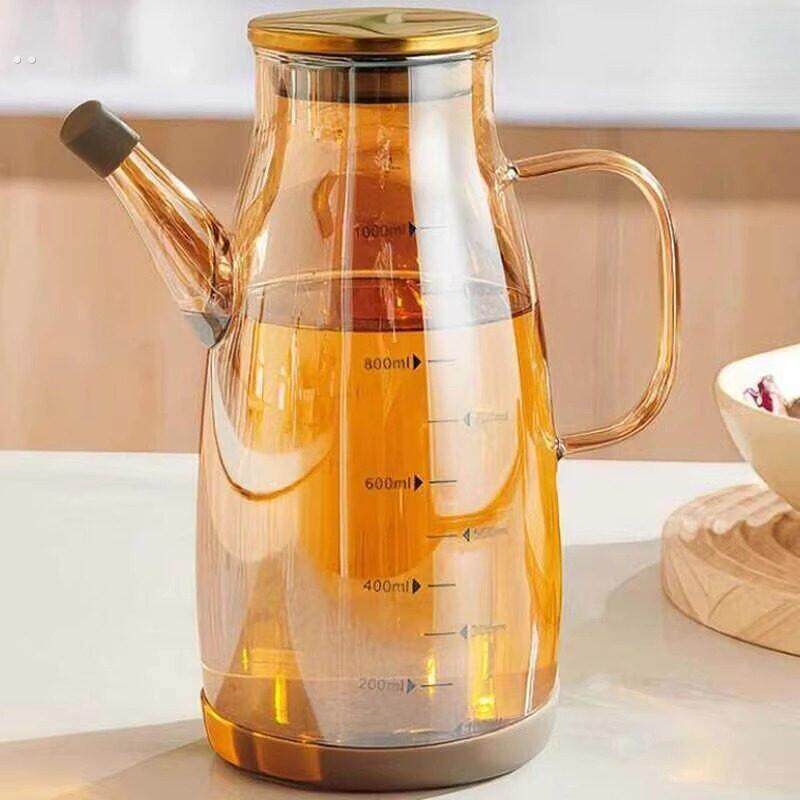 分酒器玻璃白酒倒家用大容量酒瓶高级感醒酒器带盖二一斤装酒壶