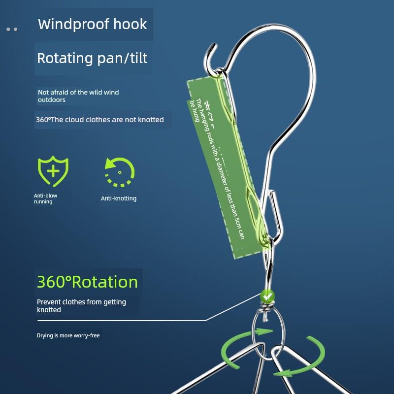 不锈钢袜子夹大胆的袜子烘干神器宿舍多夹袜子架多功能贴身衣架