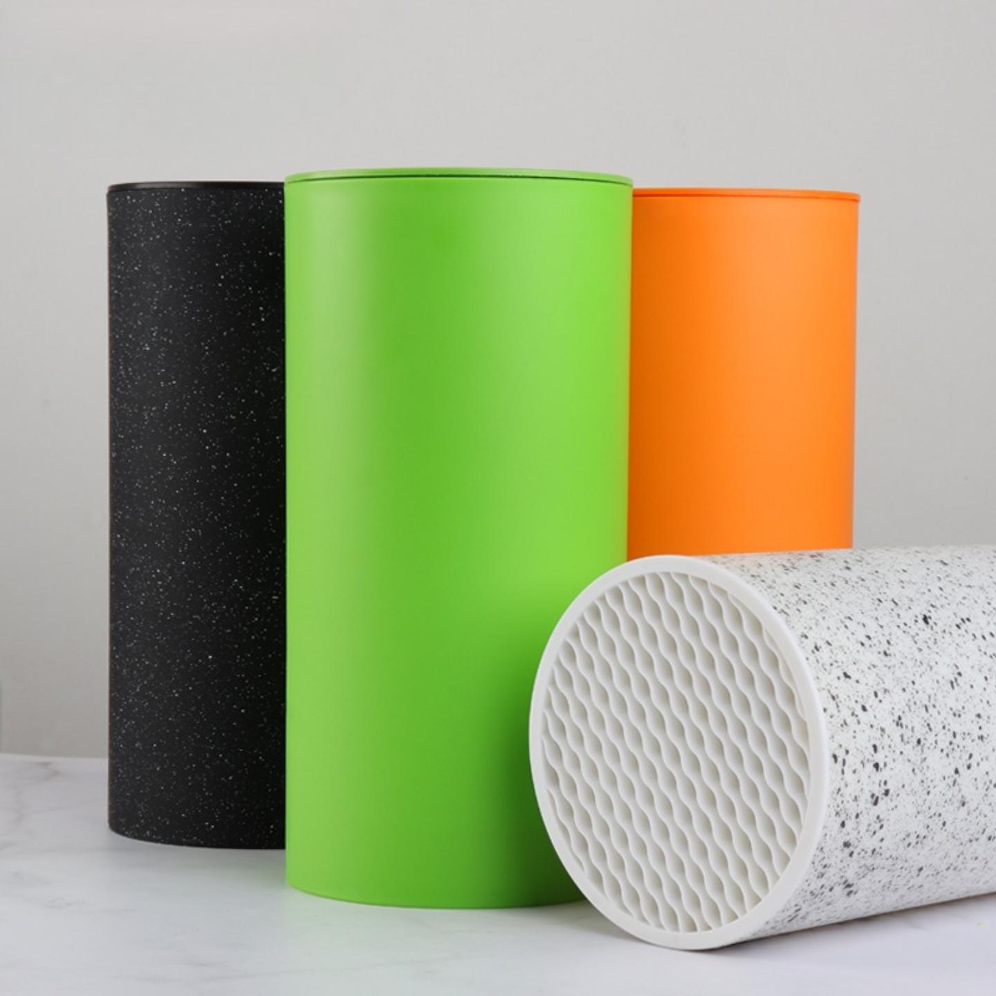 多功能树脂塑料刀座彩色圆形PP