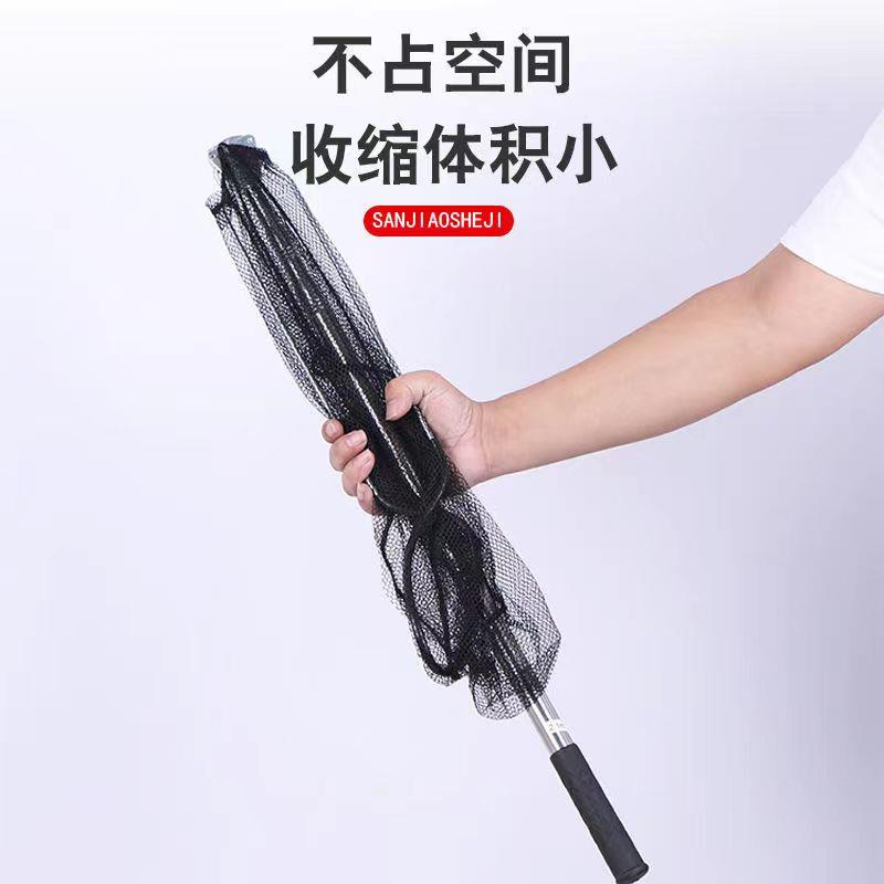 捕鸽子神器抓鸽子鸡鸭套网实心可折叠伸缩不锈钢鸽子抄网鸽子用品