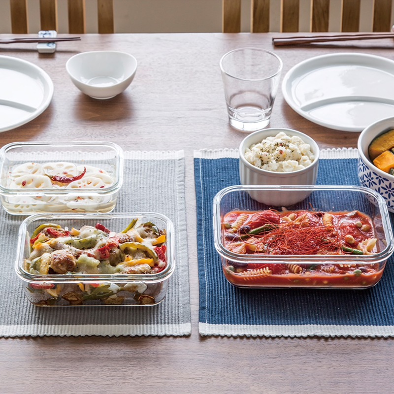 NITORI宜得利家居耐热玻璃保鲜盒