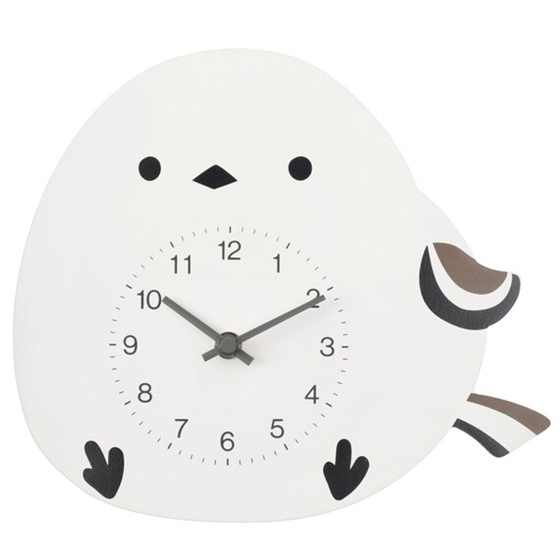 NITORI宜得利家居 小挂钟简约卧室床头座挂两用钟 小肥啾