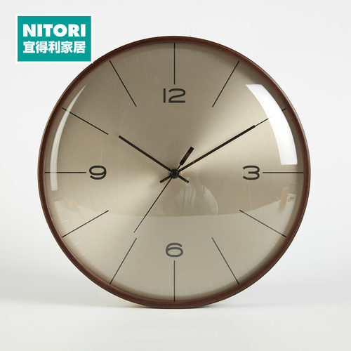 NITORI宜得利家居实木静音挂钟