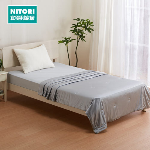 NITORI宜得利家居仿真丝薄被