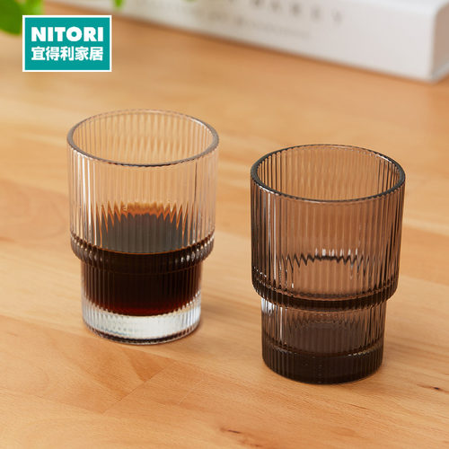 NITORI宜得利家居可叠放玻璃杯