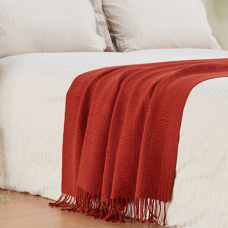 NITORI宜得利家居 盖毯沙发休闲办公室午睡毯子通用自由毯 悦汐