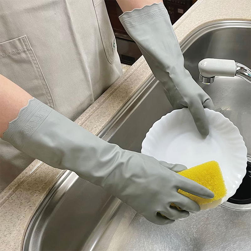 NITORI宜得利家居柔韧舒适做家务洗碗洗衣清洁耐磨厨房手套