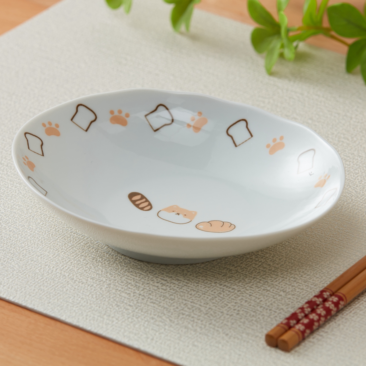 NITORI宜得利家居柴犬系列餐盘