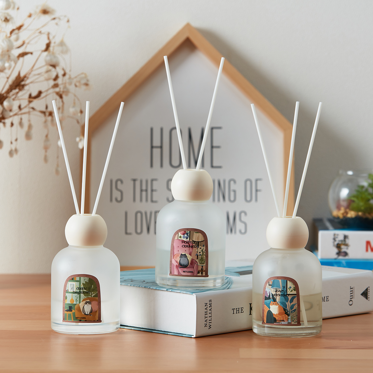 NITORI宜得利家居木窗密码香熏