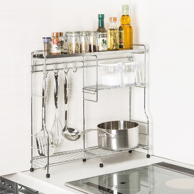 NITORI宜得利家居 多功能置物架收纳灶台边双层置物架