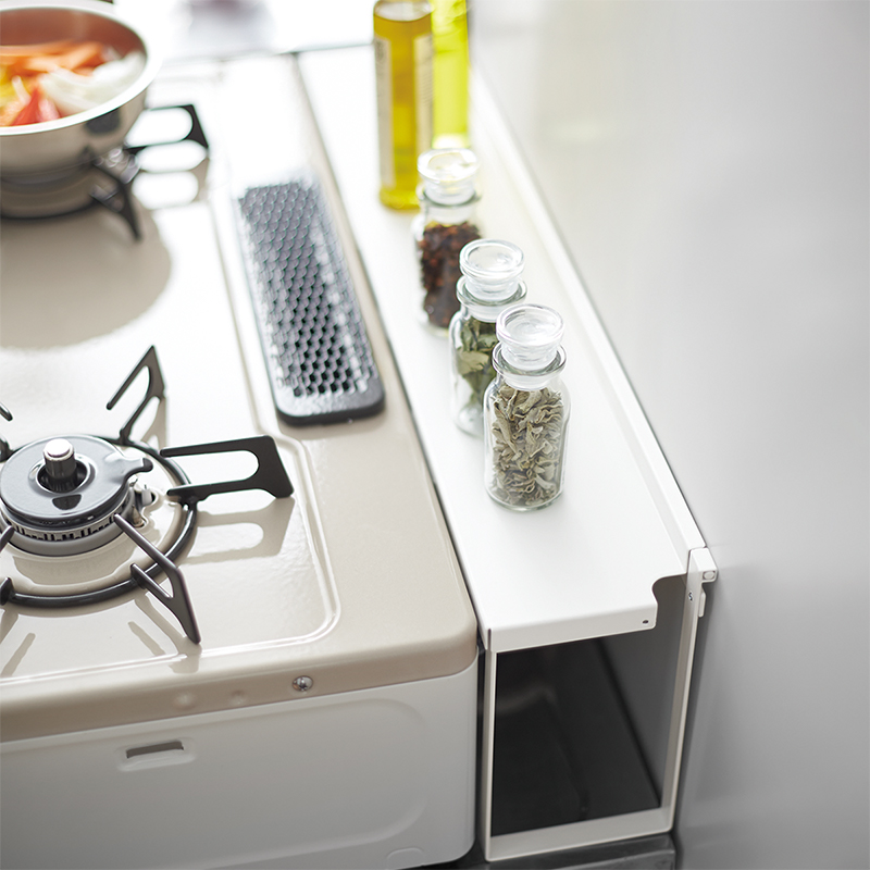 NITORI可折叠煤气罩置物架