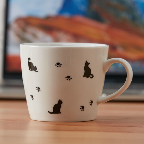 NITORI宜得利家居黑猫马克杯