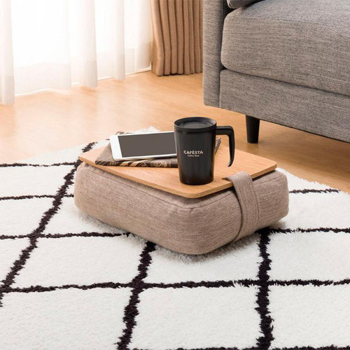 NITORI可移动懒人小型抱枕桌